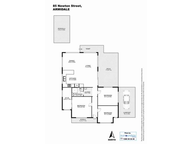 85 Newton Street, Armidale NSW 2350 Floorplan