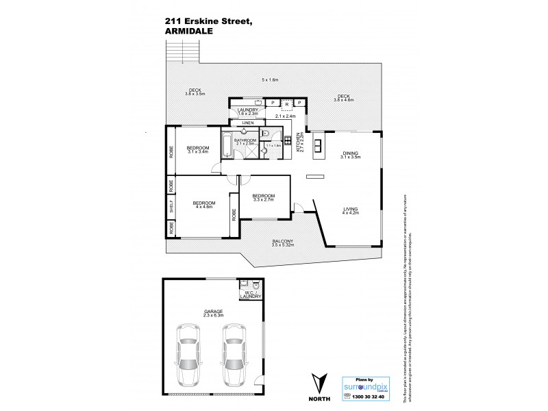 211 Erskine Street, Armidale NSW 2350 Floorplan