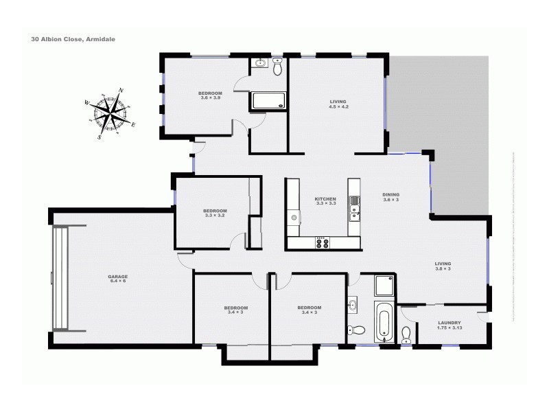 30 Albion Close, Armidale NSW 2350 Floorplan