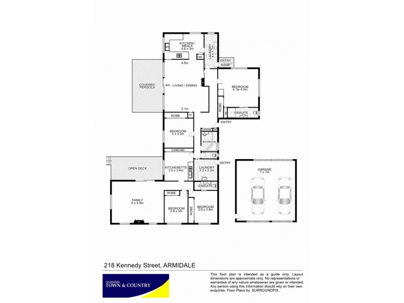 218 Kennedy Street, Armidale NSW 2350 Floorplan