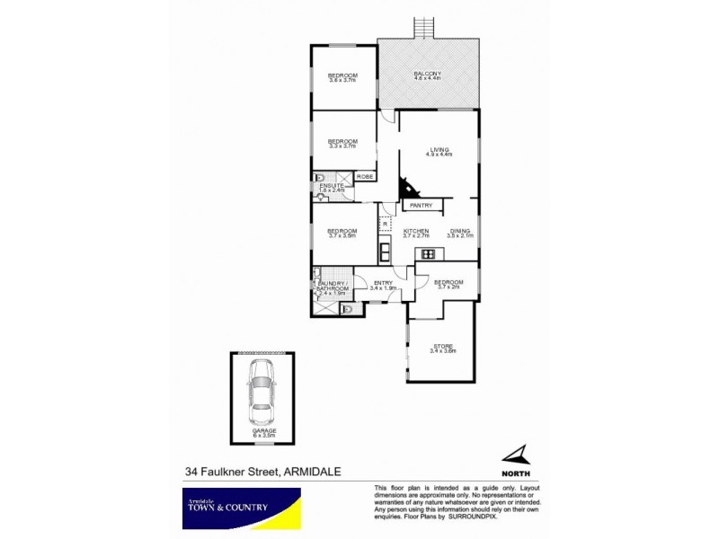 34 Faulkner Street, Armidale NSW 2350 Floorplan