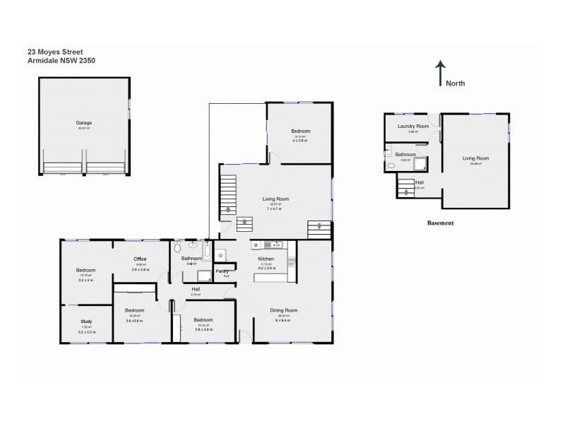 23 Moyes Street, Armidale NSW 2350 Floorplan