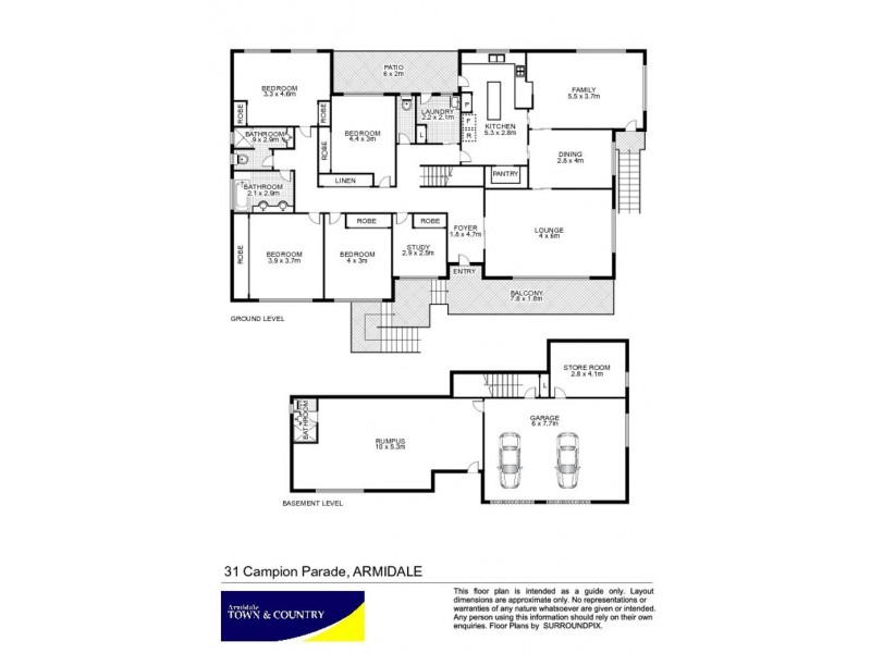 31 Campion Parade, Armidale NSW 2350 Floorplan