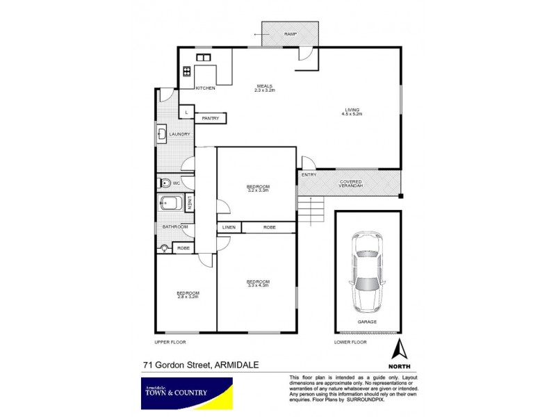 71 Gordon Street, Armidale NSW 2350 Floorplan