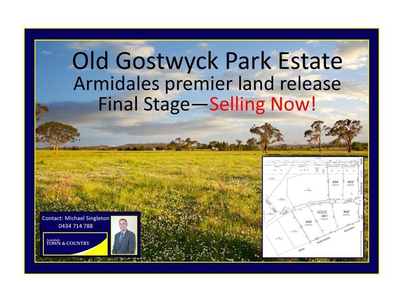Lot 403 Old Gostwyck Park Estate, Armidale NSW 2350