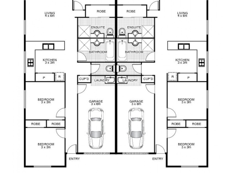 2/20 Schaefer Drive, Armidale NSW 2350 Floorplan