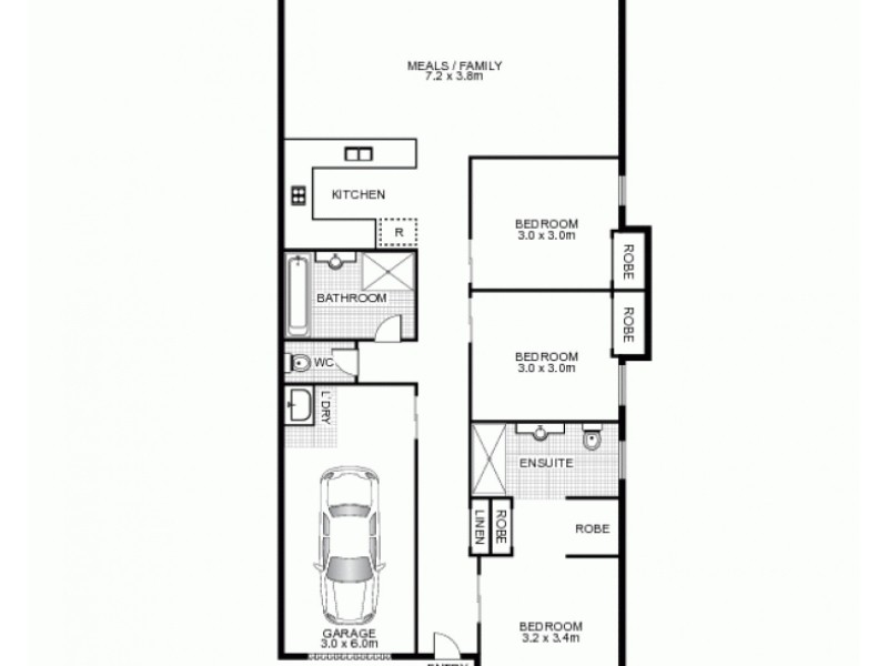 1/24 Schaefer Drive, Armidale NSW 2350 Floorplan