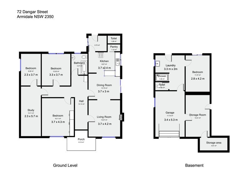 72 Dangar Street, Armidale NSW 2350 Floorplan