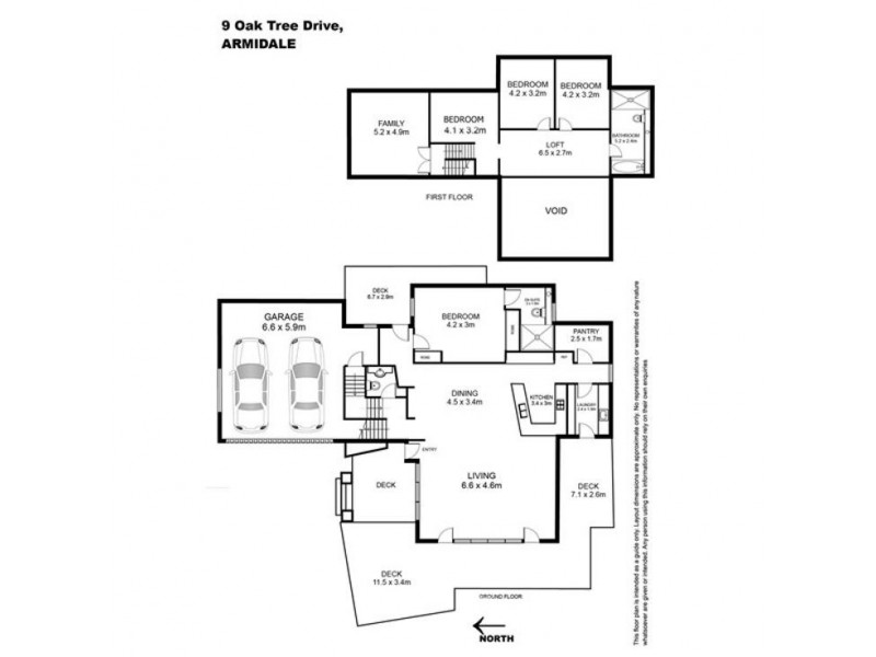 9 Oak Tree Drive, Armidale NSW 2350 Floorplan