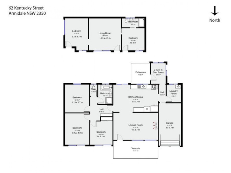 62 Kentucky Street, Armidale NSW 2350 Floorplan