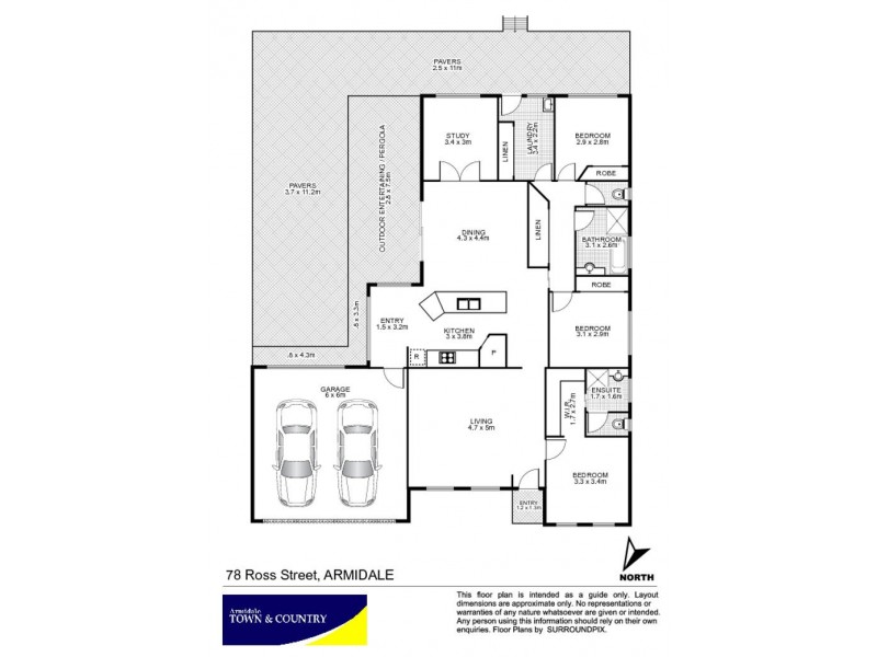 78 Ross Street, Armidale NSW 2350 Floorplan