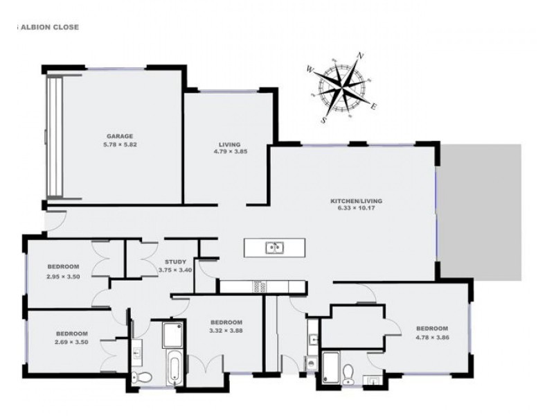 16 Albion Close, Armidale NSW 2350 Floorplan