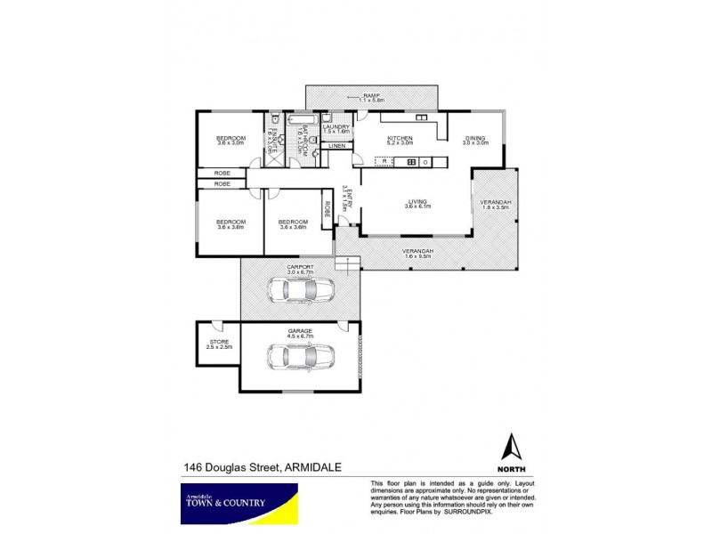 146 Douglas Street, Armidale NSW 2350 Floorplan