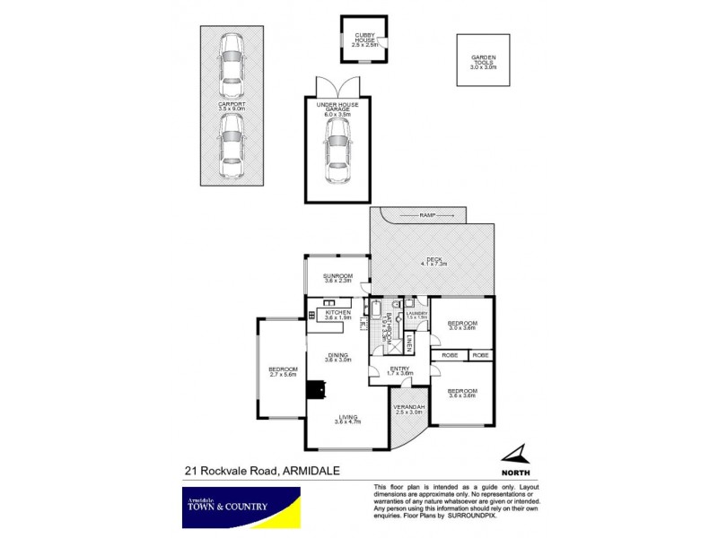 21 Rockvale Road, Armidale NSW 2350 Floorplan