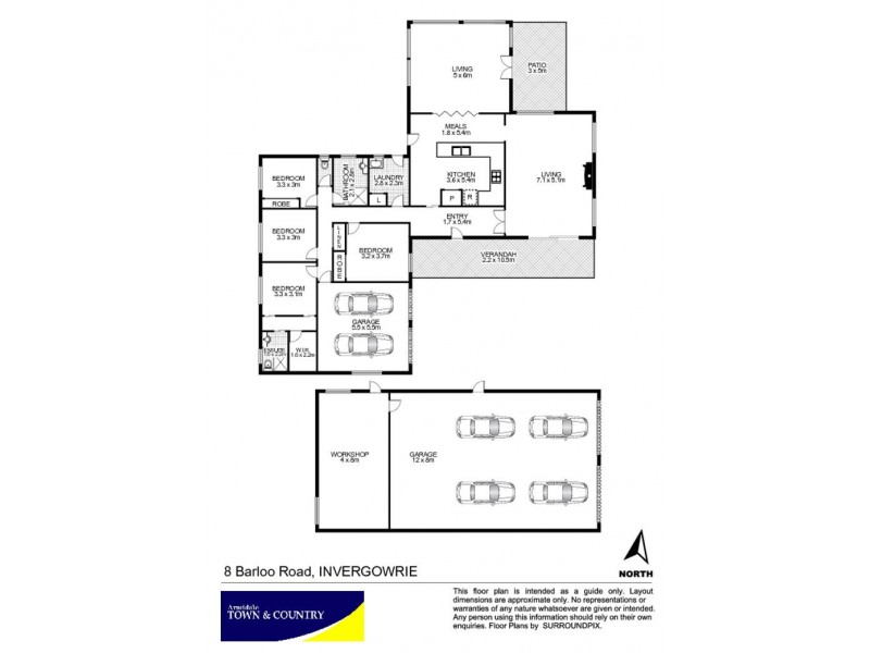 8 Barloo Road, Armidale NSW 2350 Floorplan