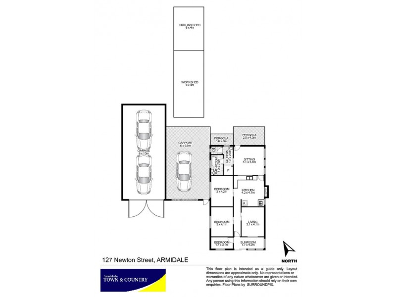 127 Newton Street, Armidale NSW 2350 Floorplan