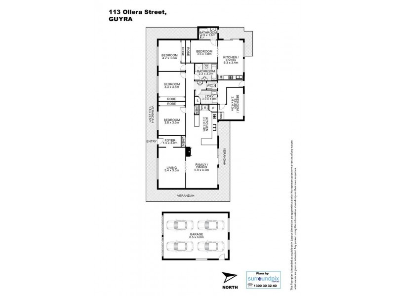 113 Ollera Street, Guyra NSW 2365 Floorplan