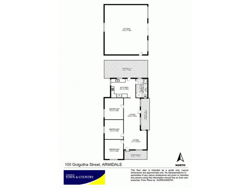 100 Golgotha Street, Armidale NSW 2350 Floorplan