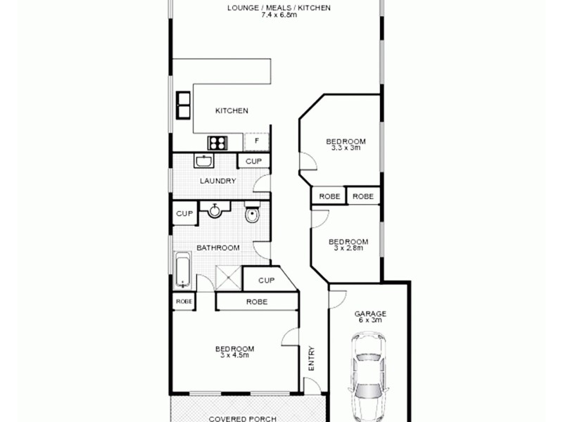 2/68 Martin Street, Armidale NSW 2350 Floorplan