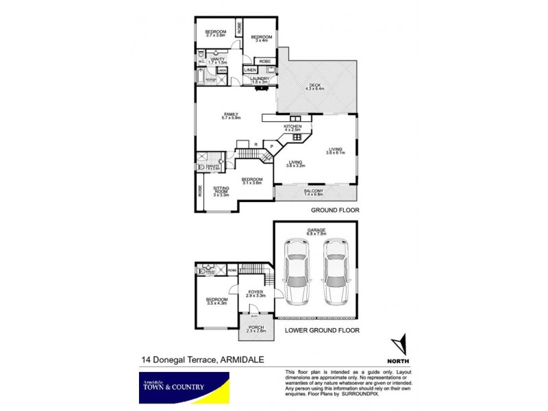 14 Donegal Terrace, Armidale NSW 2350 Floorplan