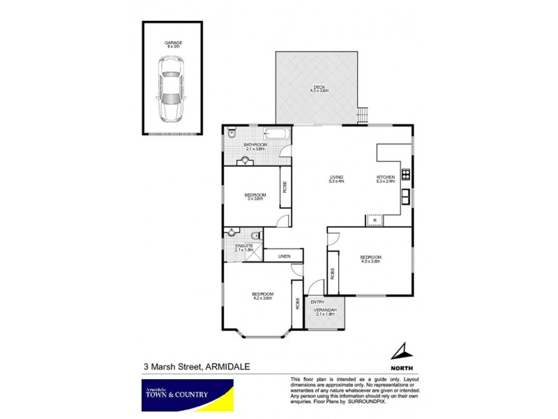 3 Marsh Street, Armidale NSW 2350 Floorplan