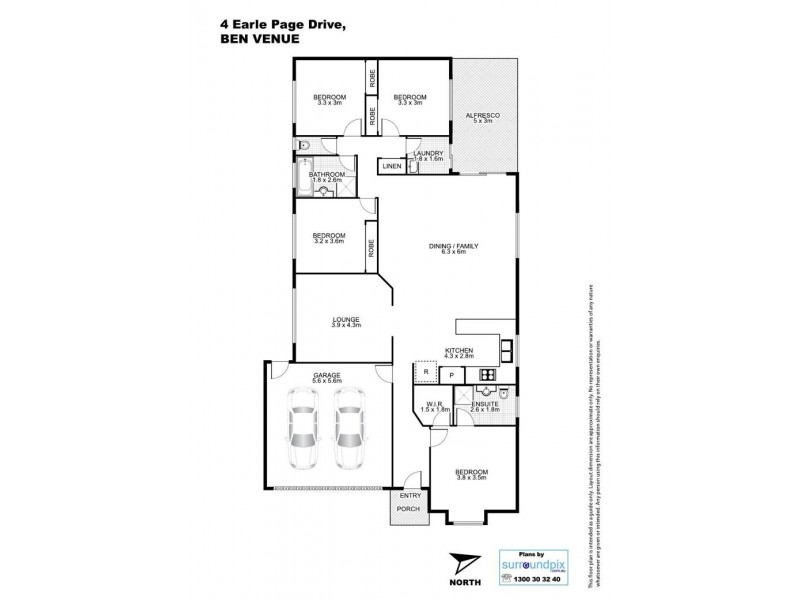 4 Earle Page Drive, Armidale NSW 2350 Floorplan