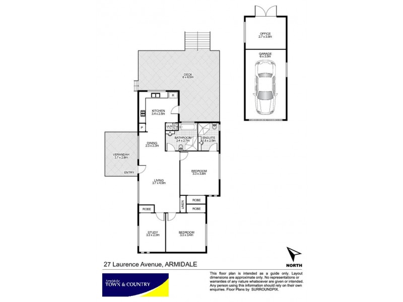 27 Laurence Avenue, Armidale NSW 2350 Floorplan