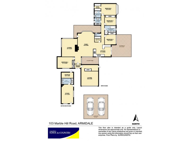 103 Marble Hill Road, Armidale NSW 2350 Floorplan