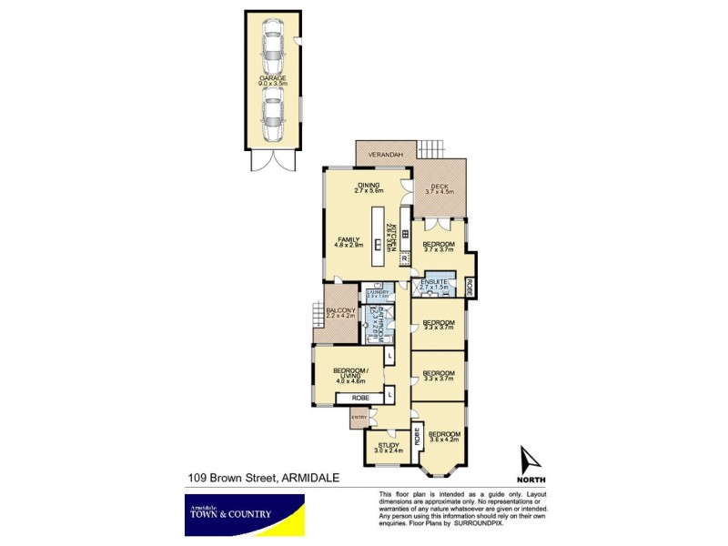 109 Brown Street, Armidale NSW 2350 Floorplan