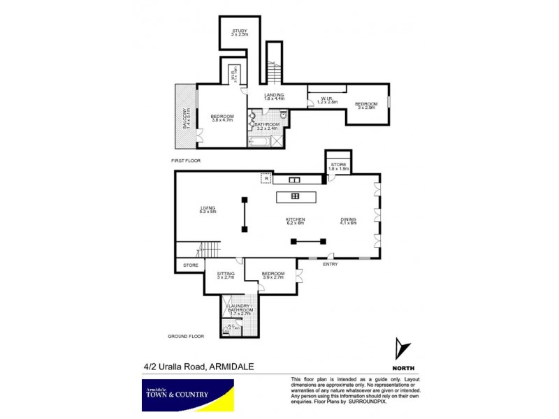 4/2 Uralla Road, Armidale NSW 2350 Floorplan
