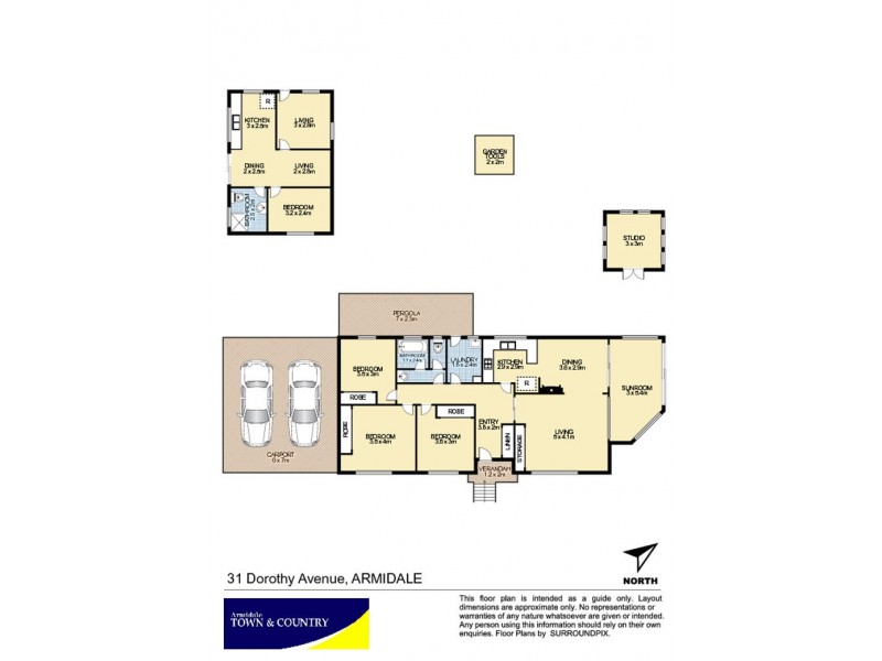 31 Dorothy Avenue, Armidale NSW 2350 Floorplan