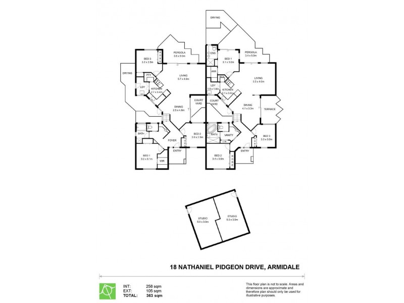 18 Nathaniel Pidgeon Drive, Armidale NSW 2350 Floorplan