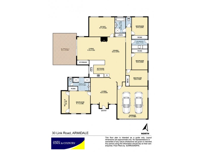 30 Link Road, Armidale NSW 2350 Floorplan