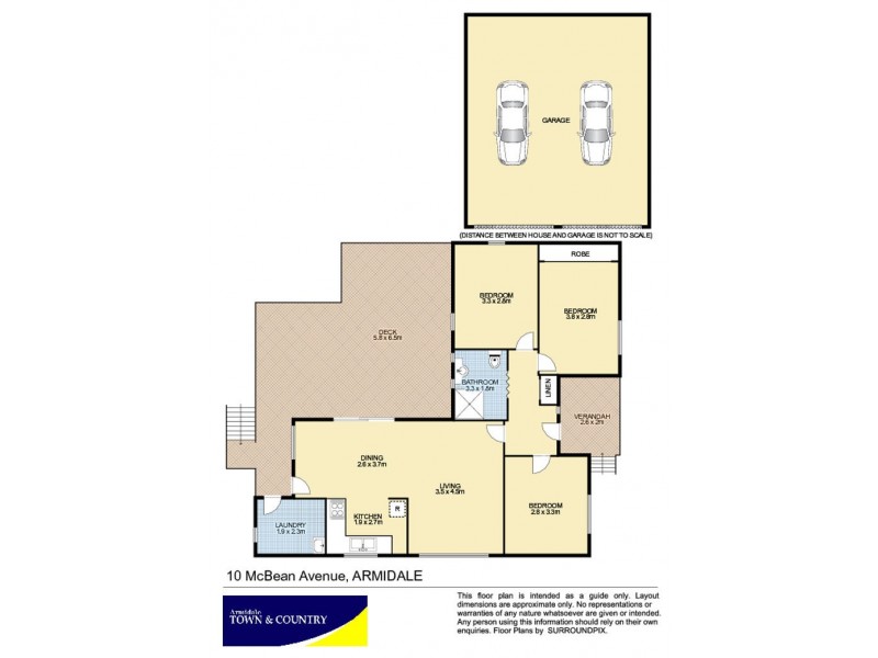 10 McBean Avenue, Armidale NSW 2350 Floorplan