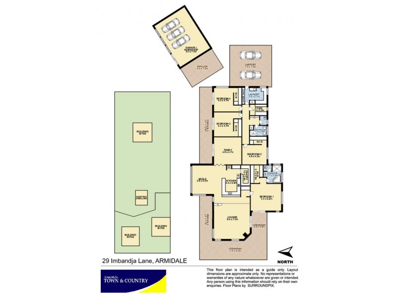 29 Imbandja Lane, Armidale NSW 2350 Floorplan