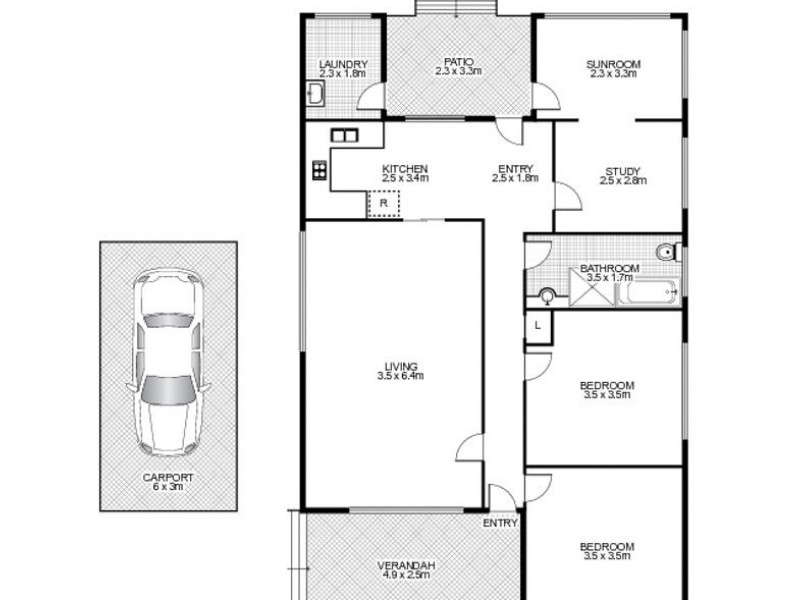 35 Newton Street, Armidale NSW 2350 Floorplan