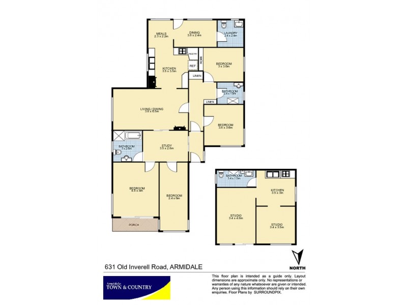 631 Old Inverell Road, Armidale NSW 2350 Floorplan
