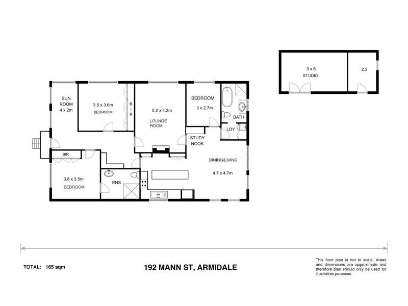 192 Mann Street, Armidale NSW 2350 Floorplan