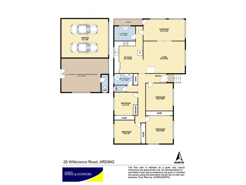 26 Wilkinson Road, Arding NSW 2358 Floorplan