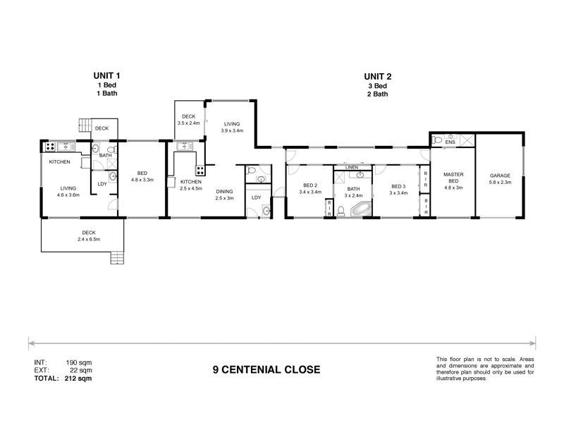 9 Centennial Close, Armidale NSW 2350 Floorplan