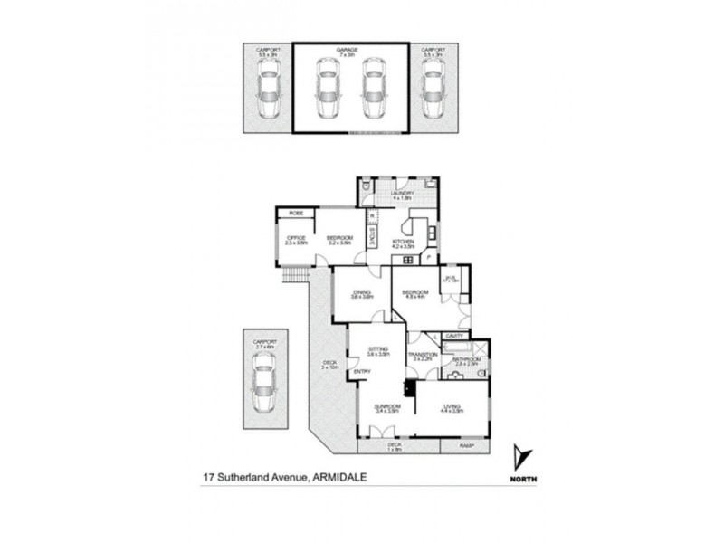 17 Sutherland Lane, Armidale NSW 2350 Floorplan