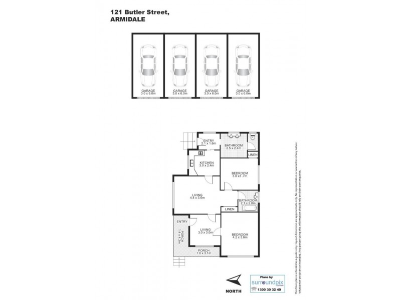121 Butler Street, Armidale NSW 2350 Floorplan
