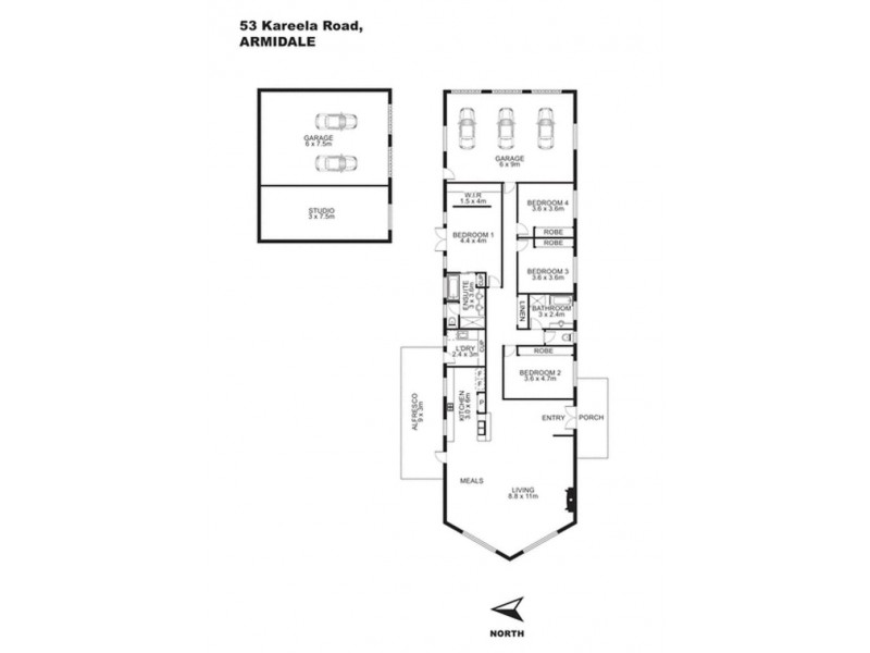 53 Kareela Road, Armidale NSW 2350 Floorplan