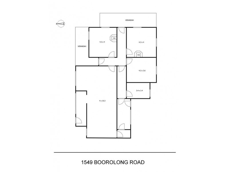 1549 Boorolong Road, Armidale NSW 2350 Floorplan