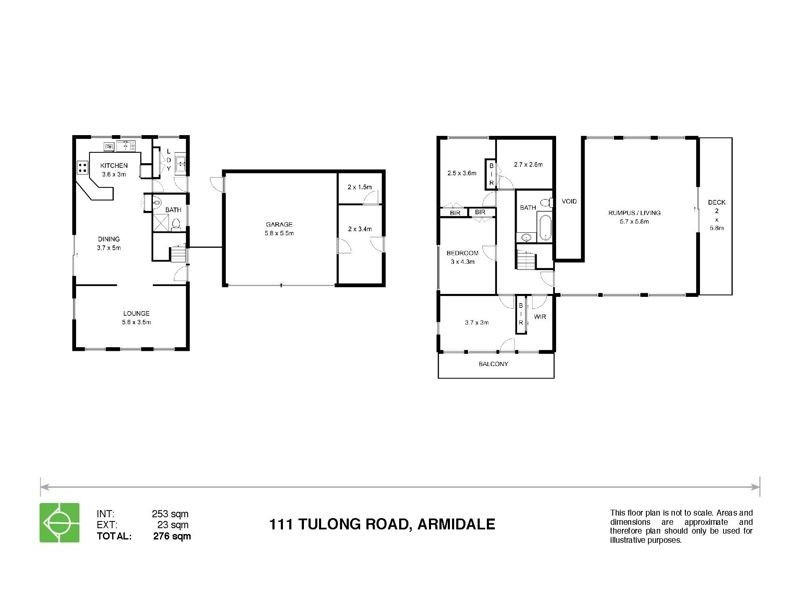 111 Tulong Road, Armidale NSW 2350 Floorplan