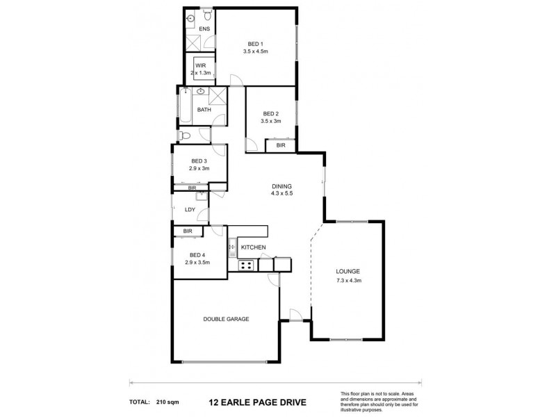 12 Earle Page Drive, Armidale NSW 2350 Floorplan