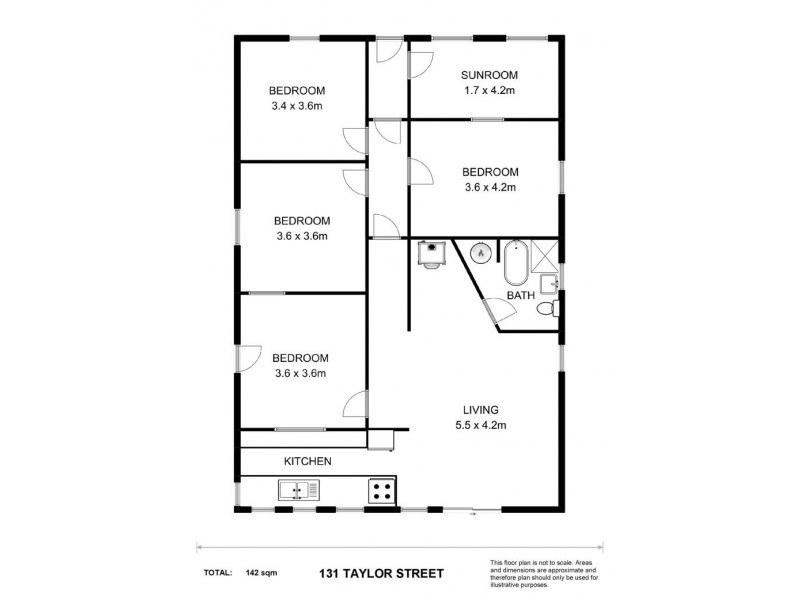 131 Taylor Street, Armidale NSW 2350 Floorplan