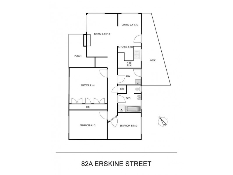 82A Erskine Street, Armidale NSW 2350 Floorplan