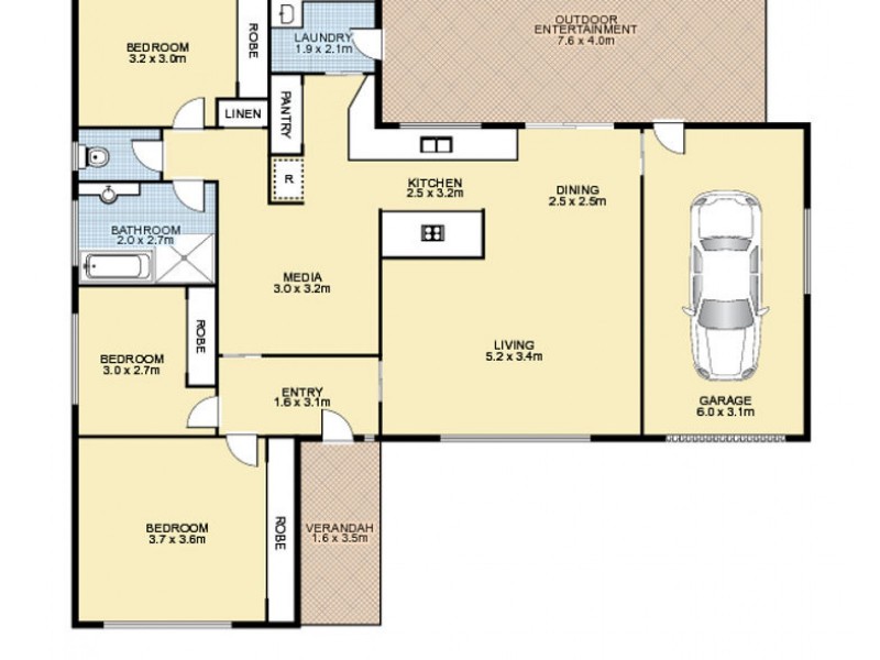 83 MacDonald Drive, Armidale NSW 2350 Floorplan