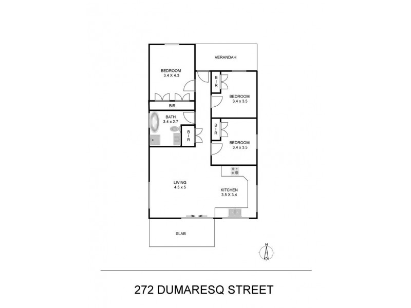 272 Dumaresq Street, Armidale NSW 2350 Floorplan